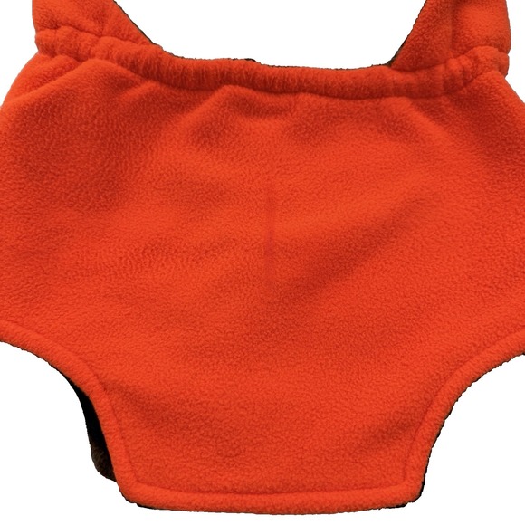 Remington Reversible Fleece Neck Gaiter Camo Orange Winter Ear Flaps Hunting OS - Picture 9 of 12